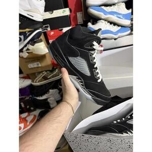 Jordan retro 5 black metallic sz 11